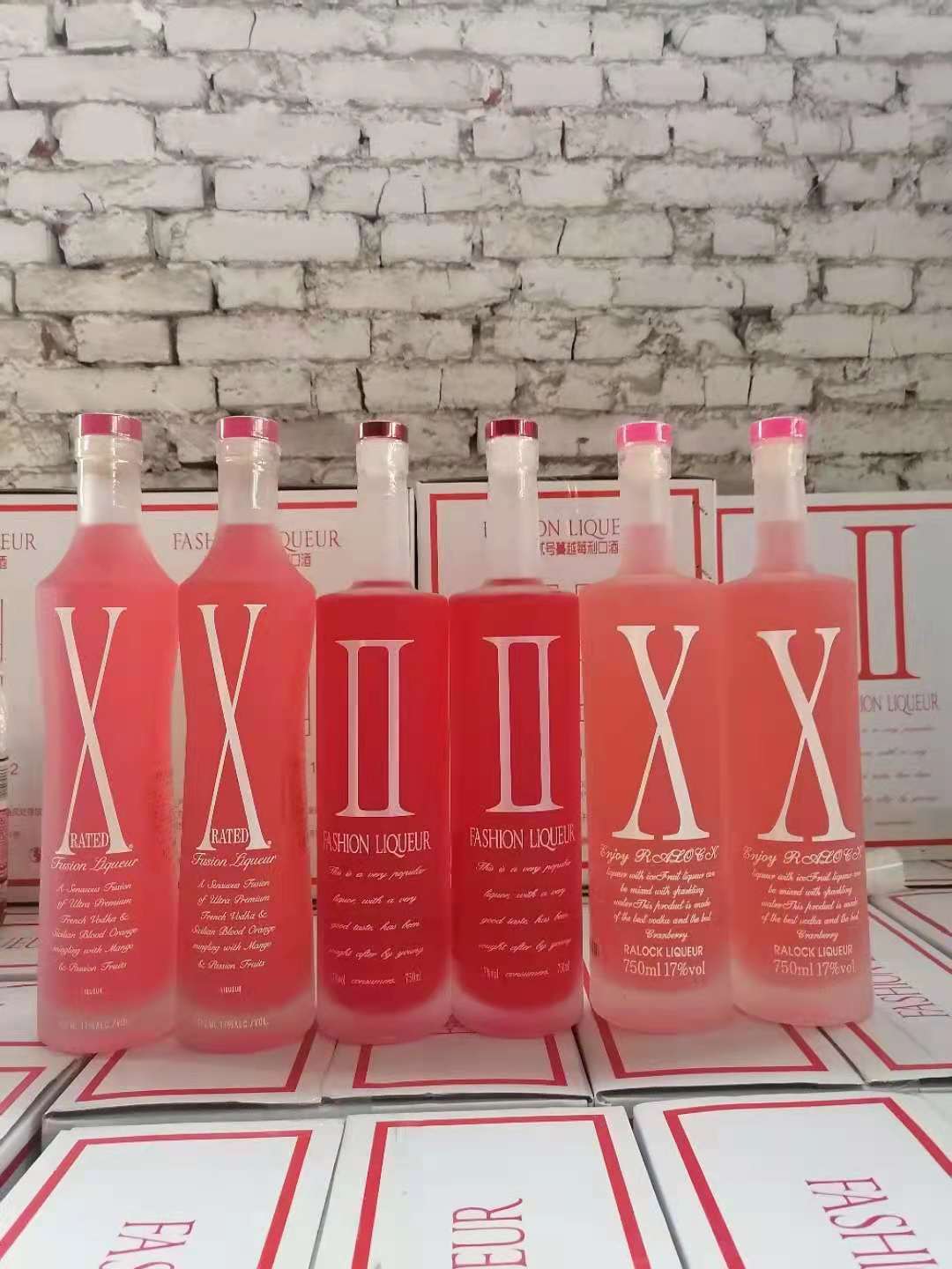 x粉 v粉 m粉动力二号粉红利口酒700ml厂家发货夜店酒吧 量大价优