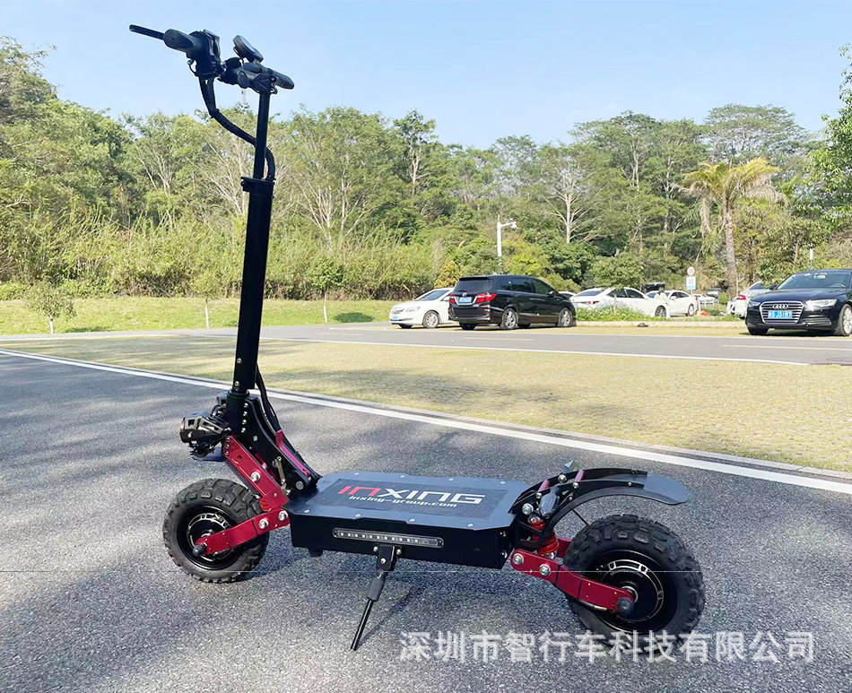 European Warehouse Delivery 60v5600w Electric Scooter V5 Electric High-Speed off-Road Double Drive Scooter High Power