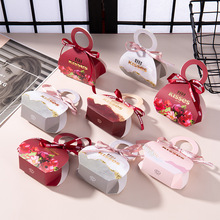 创意结婚喜糖盒新款韩式好时手提篮2023欧式巧克力婚礼伴手礼礼盒