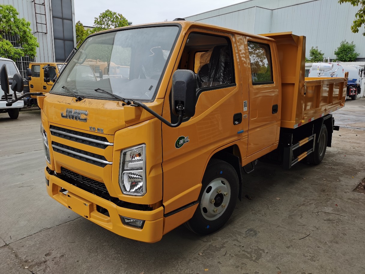 蓝牌江铃双排座公路养护车 工程黄江铃双排座自卸垃圾车 货到付款