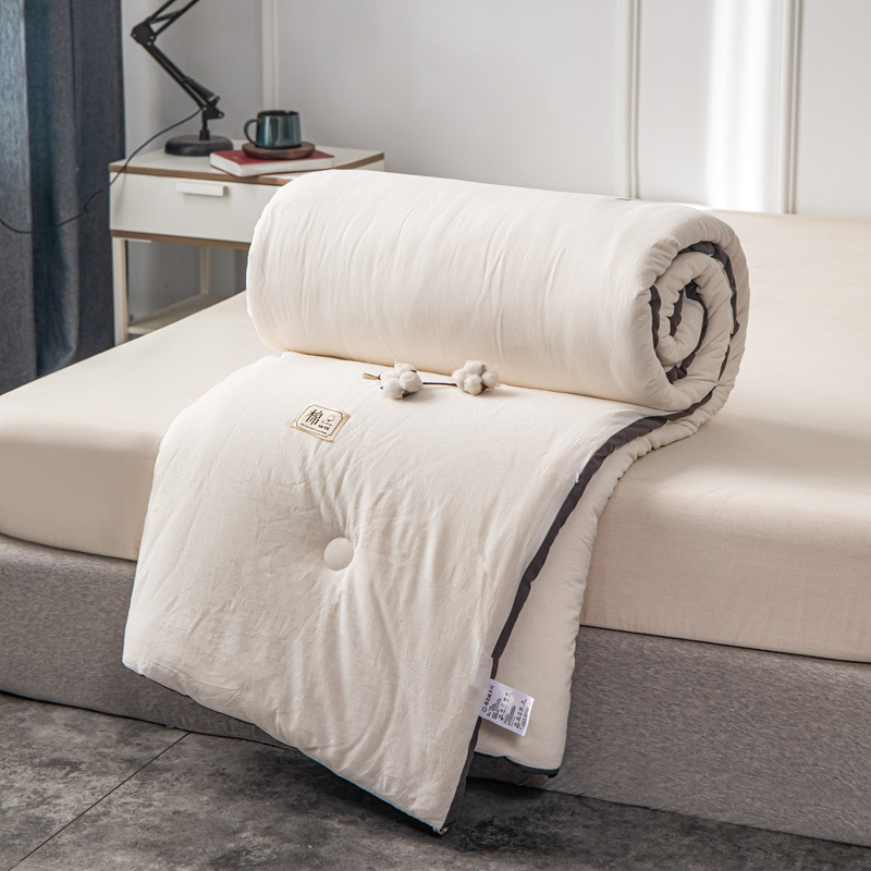 新疆宿舍床垫棉絮被子加厚褥子冬被保暖垫被棉被芯厂家批发棉花被