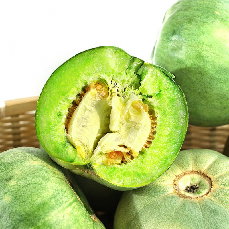 绿宝甜瓜水果新鲜当季整箱香瓜5斤包邮时令水果脆瓜绿宝石小瓜1个