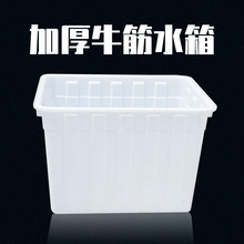 加厚牛筋塑料水箱长方形养鱼水产养殖箱大盆家用储水桶塑料桶