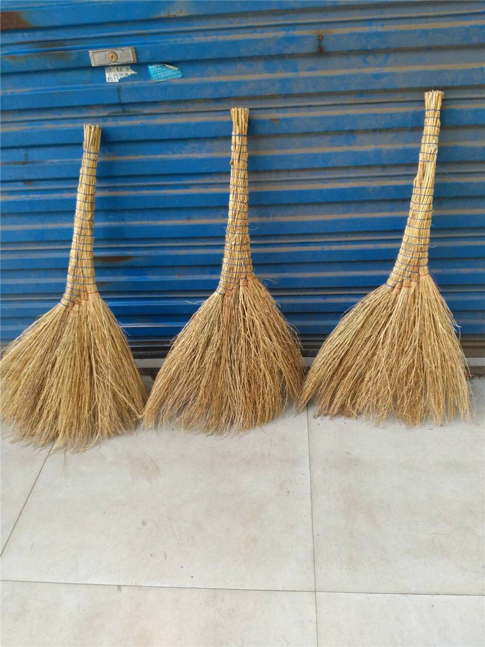 批发铁扫把扫把扫帚高粱树枝大铁扫帚工地笤帚庭院扫帚竹柄扫帚
