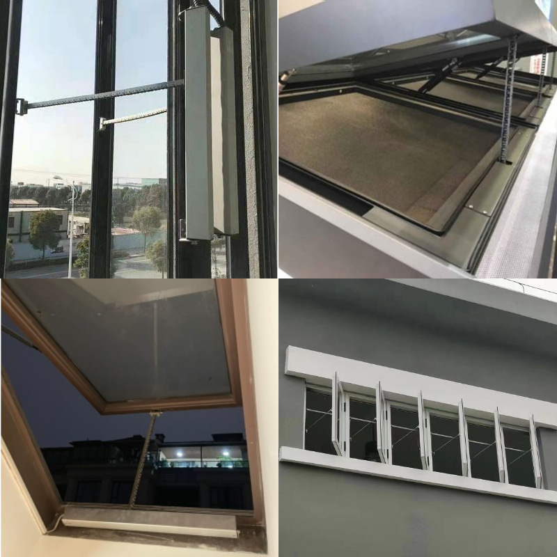 电动开窗器自动关窗推窗器排烟窗天窗消防感应智能家居链条开窗机