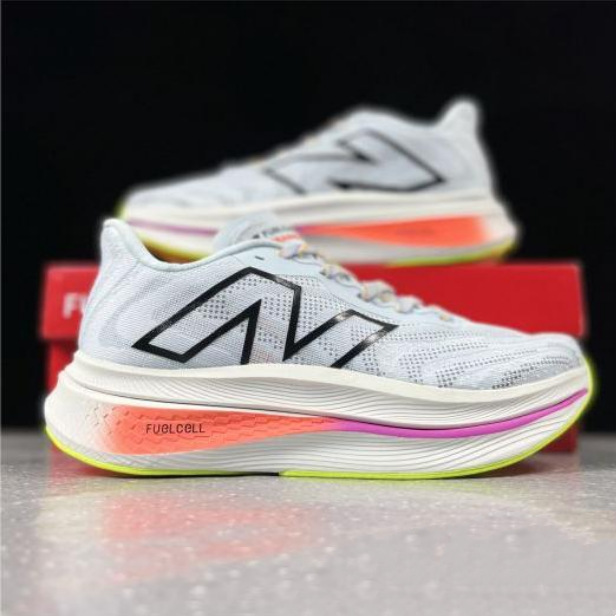 莆田鞋纯原nbfuelcell supercomp灰绿紫休闲老爹鞋男女运动跑步鞋