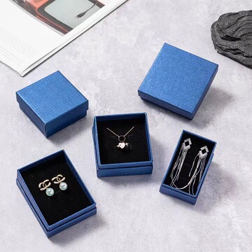 简约清新首饰盒 耳环戒指盒项链吊坠收纳礼盒 饰品包装盒批发礼盒