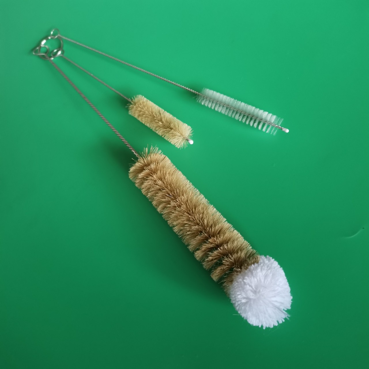 厂家直销猪毛清洁刷吸管奶瓶刷医疗试管刷油瓶油壶管道鱼缸清洁刷