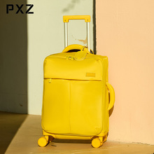 PXZ行李箱拉杆箱女2024年新款登机箱20寸布箱包密码旅行箱24