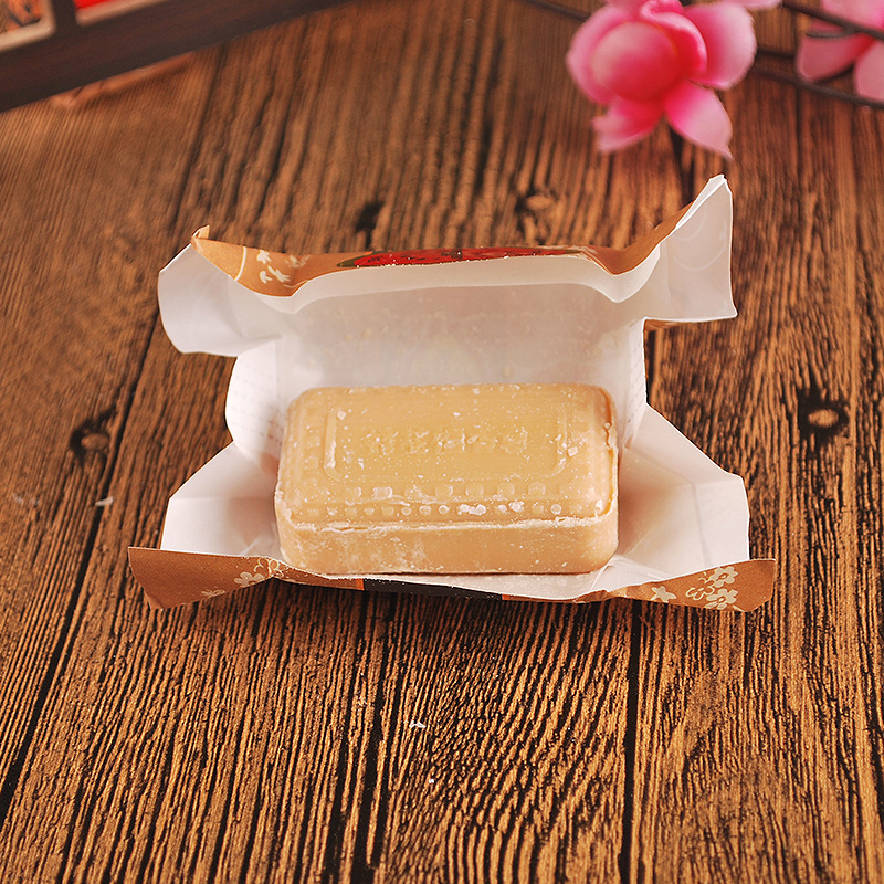 现货厂家授权上海制皂蜂花檀香皂25g迷你沐浴洗手洗衣皂整箱432块