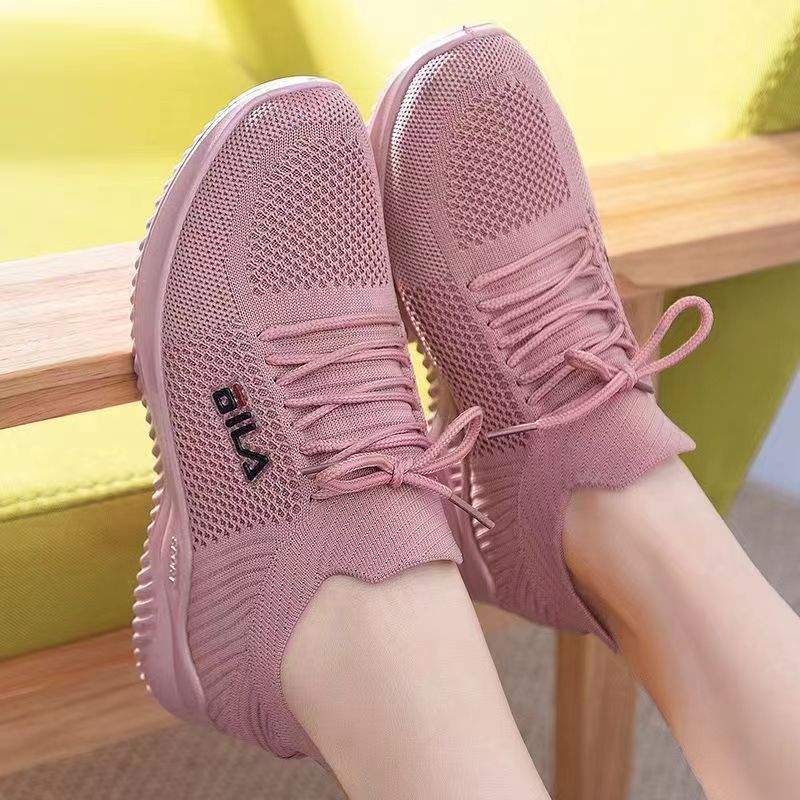 Sneaker Women's Sandals 2023 New Summer Mesh Shoes Breathable Mesh Casual White Shoes Versatile Single-Layer Shoes Running Shoes