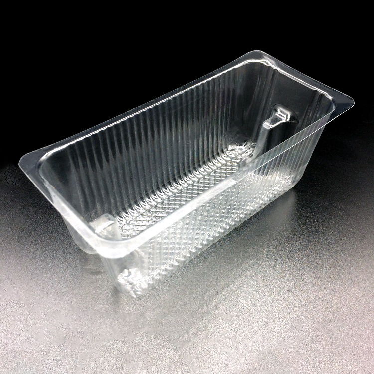 加厚一次性透明塑料饼干薯片盒 pet食品吸塑盒托盘可定制包装盒