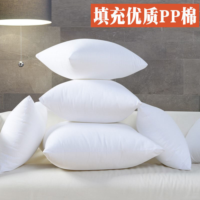 Back Cushion Wholesale Household Hotel Square Sofa Pp Cotton Pillow Core Throw Pillow Filler Lumbar Cushion Liner Core