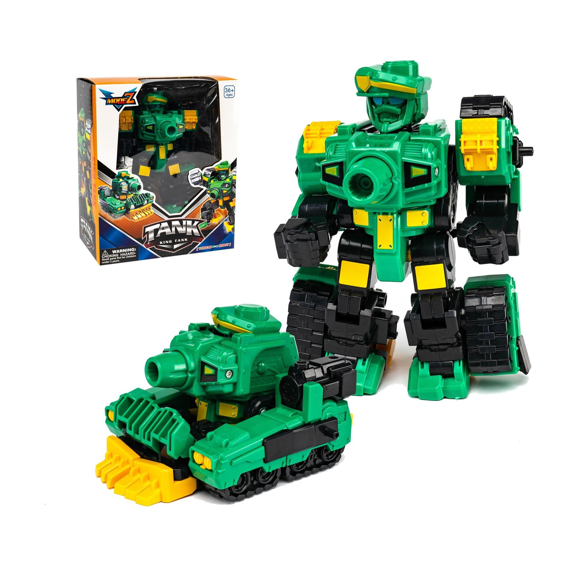 Deformation Car Robot Mech Super Change God of War Tank Aircraft Model Cartoon Toy Educational Boy Wholesale
