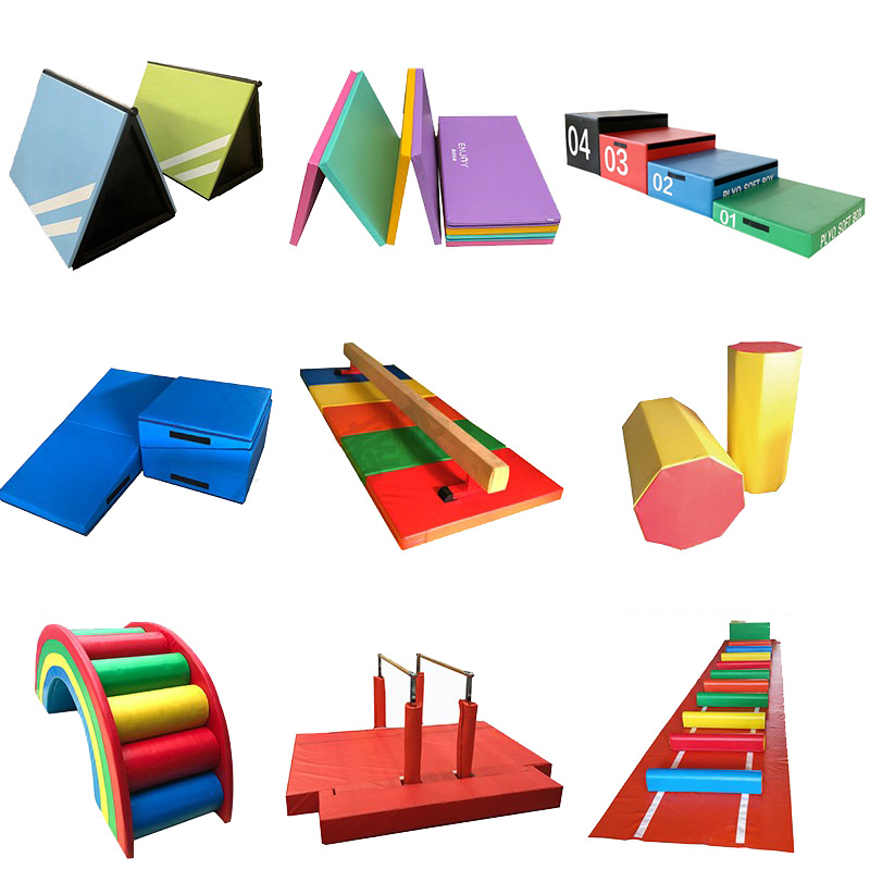 儿童体适能训练器材感统软体全套爬行架鞍马跳箱s平衡木组合软体