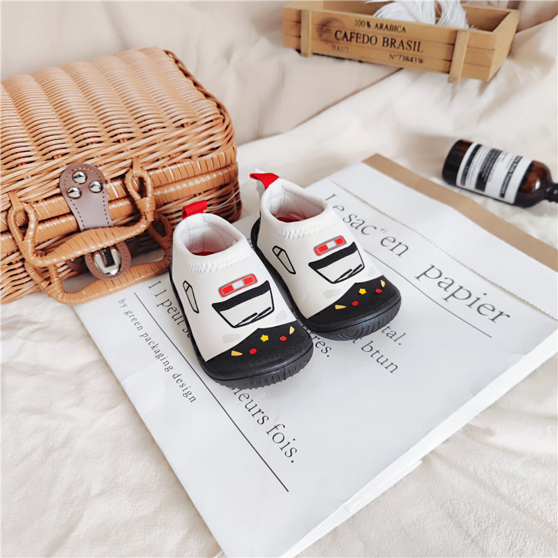 Export Daily Order Spring and Autumn Baby Soft-Soled Toddler Shoes Children Stretch Sock Shoes Kindergarten Boys and Girls Shoes