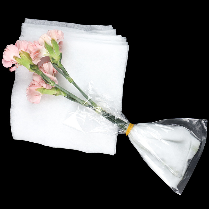 保水袋鲜花保水棉储水袋保湿花束玫瑰花根部保养锁水花店保鲜材料