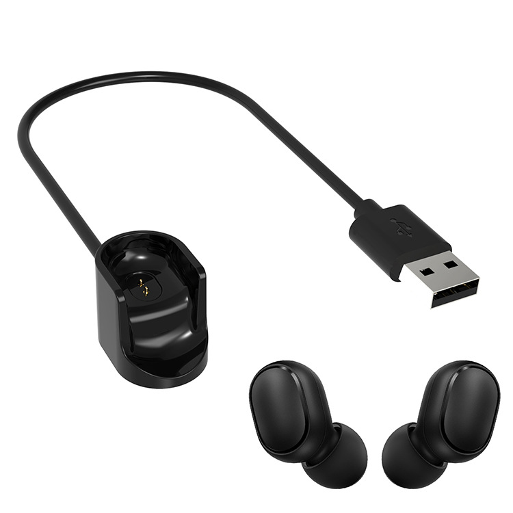 适用小米红米蓝牙耳机redmi airdots 2 s充电线airdots充电器座充