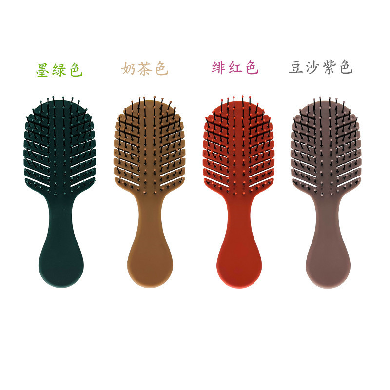 factory wholesale supply abs small leaf comb mini children comb hairdressing massage comb cute comb