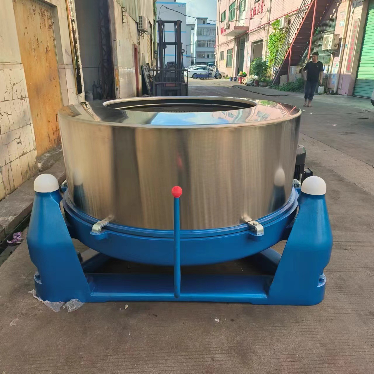 2米大型工业脱水机 铝屑铝渣高速脱油机 纺织品衣服电镀脱水机