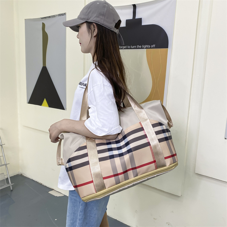 Wet and Dry Separation Bag Travel Bag Portable Luggage Bag Outdoor Sports Yoga Bag Scalable Fitness Bag