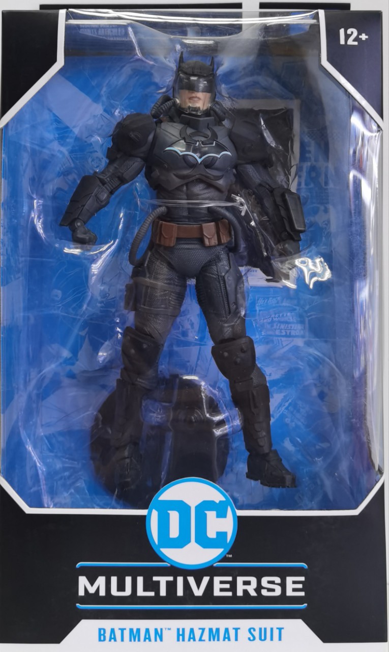 麦克法兰 dc多重宇宙 蝙蝠侠 batman hazmat suit 可动人偶模型