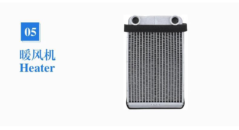 20401W Wholesale Car Condenser Car Air Conditioner Condenser Parallel Flow High-Efficiency Heat Dissipation Support to the Drawing