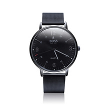 boss手表大表盘三针男士网带石英腕表bx020.3.3.2.3.
