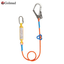 可调节连接绳工地施工保护绳电工高空作业保险绳安全绳套装GM8060