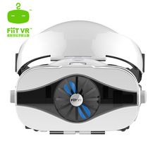 VR眼镜头戴式散热风扇 3d手机游戏4d头戴一体机AR专用头盔风扇款