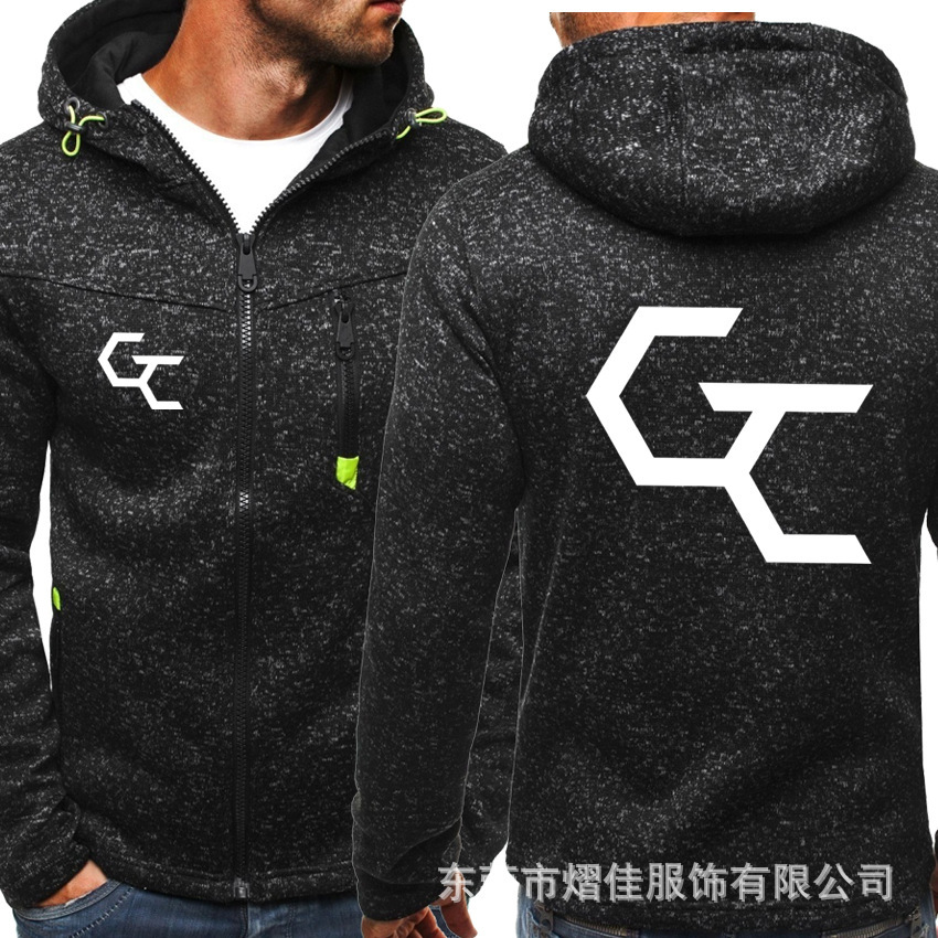 罪恶王冠cg 春秋装 运动 休闲 青春 潮流男士卫衣 加绒开衫男装