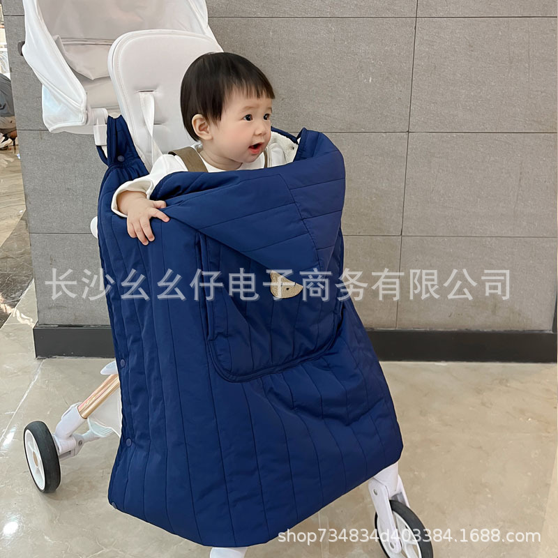 Baby Cape Cloak Baby Windcheater Go out Thickened Baby's Blanket Autumn and Winter Girls' Windproof Winter Coat