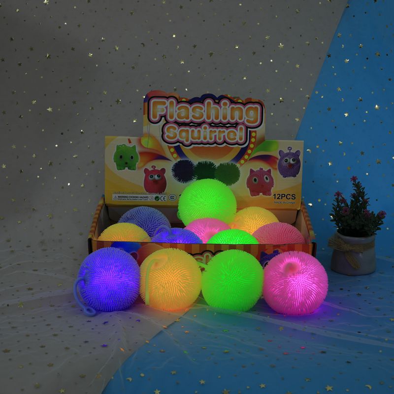 8cm毛毛球解压玩具减压球闪光密毛球发泄球捏捏乐工厂批发-阿里巴巴