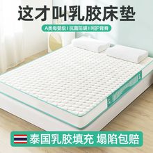 抗菌乳胶床垫软垫家用榻榻米床褥子1米5宿舍单人租房专用加厚13cm