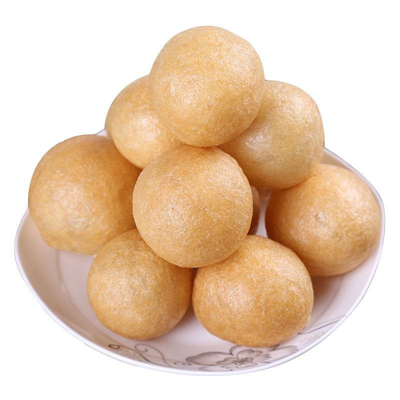 油面筋无锡特产油面筋清水面筋泡散装火锅面筋球塞肉素面筋泡豆泡