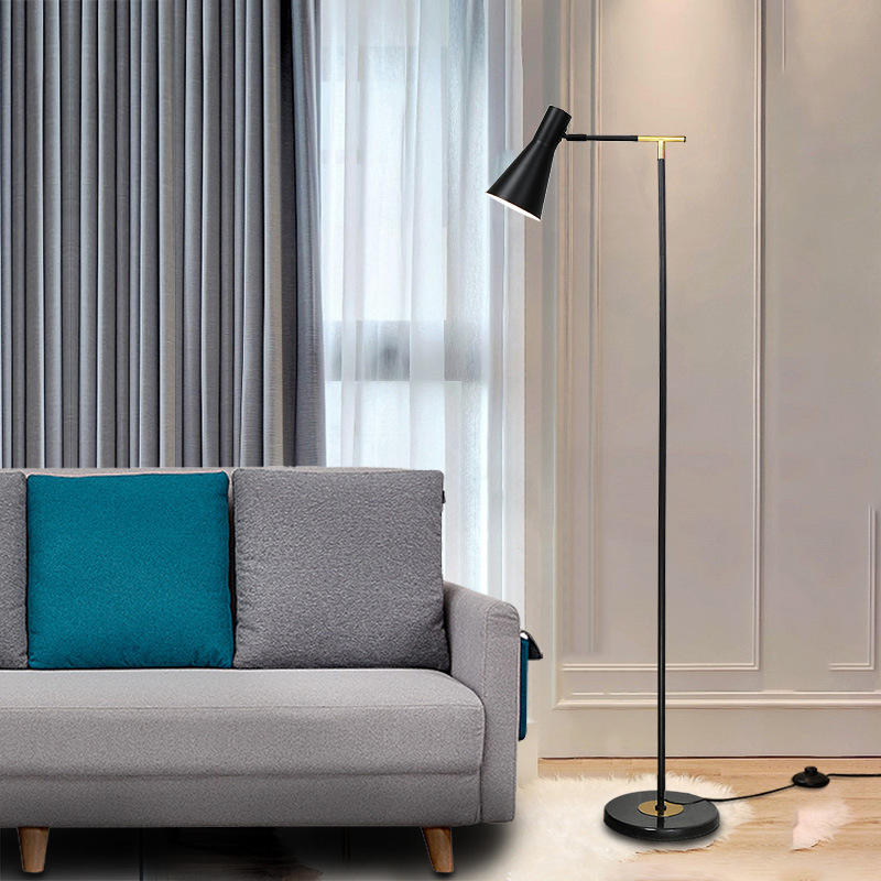 北欧钓鱼灯客厅轻奢书房沙发边落地灯设计感创意遥控卧室网红台灯