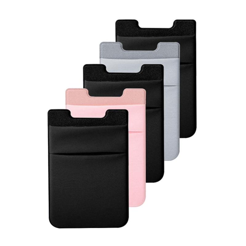 厂家定制双层莱卡手机背贴 3m手机贴弹力布手机卡贴可印刷各种图