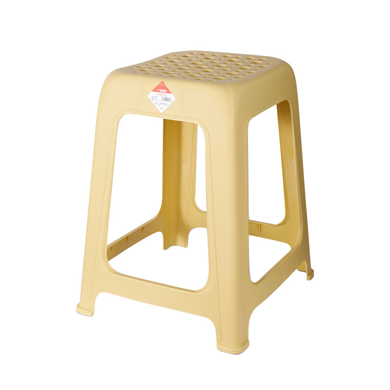 Plastic Stool Plastic Creative Stool Thickened Plastic Bench Night Market Stall Home High Stool Chair 0400