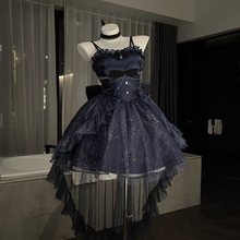 礼服高级礼服it公主裙北极星星空eolaho礼服洛丽塔桔梗us轻花嫁L