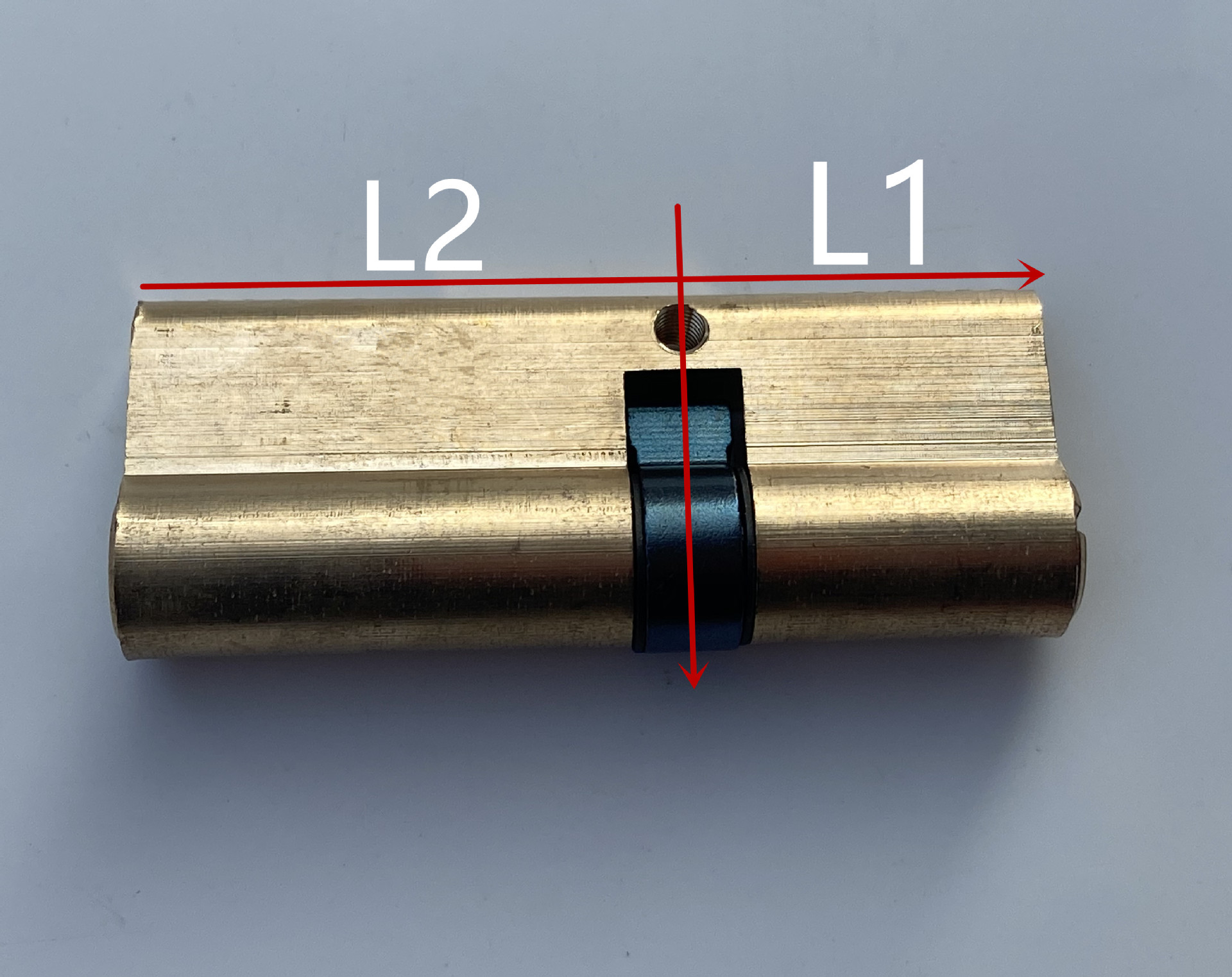 老式新款带钥匙木门防盗门锁大门双开门通用型全套锁芯格纯铜锁心