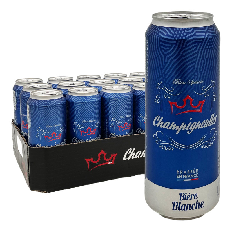 法国原装进口啤酒 小麦白啤500mlx18听装 易拉罐 整箱-阿里巴巴