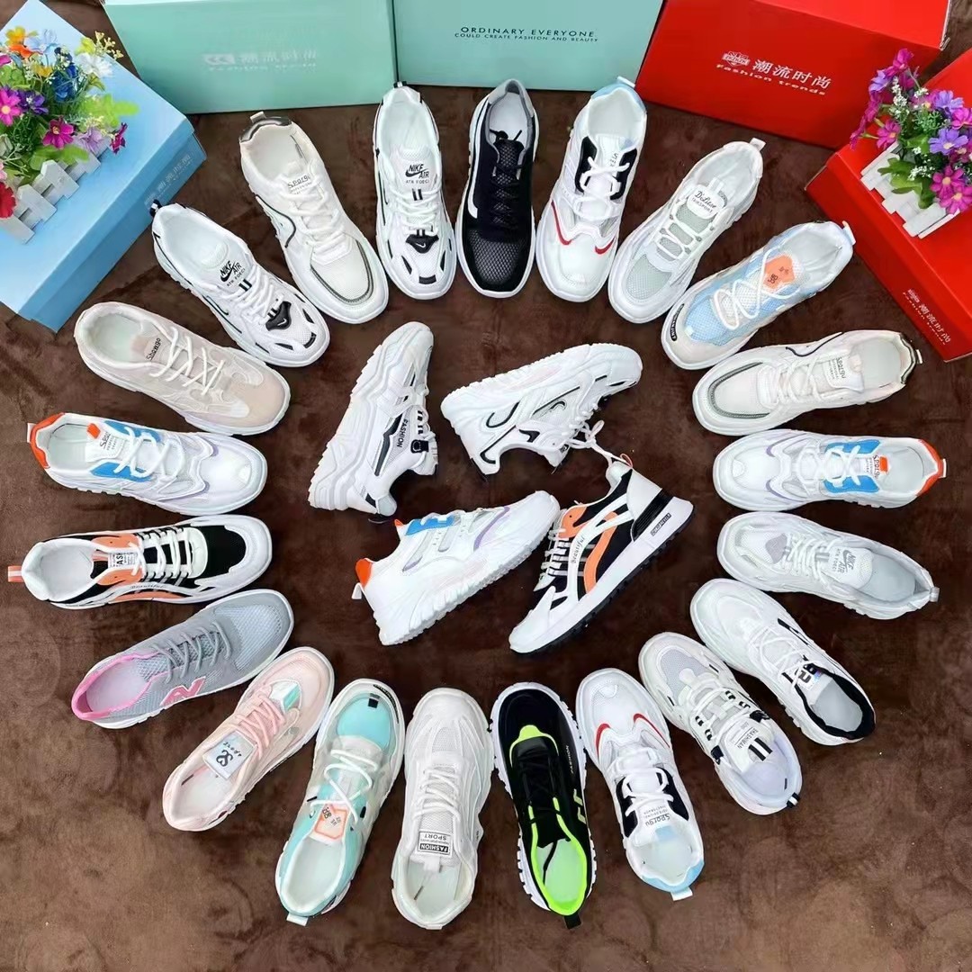 莆田尾货地摊鞋子批发 鞋子尾货地摊批发 地摊运动鞋尾货批发