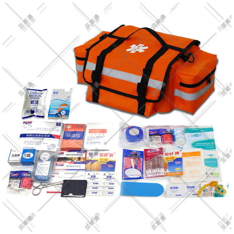 户外紧急救援救生包急救包大容量救援单肩背包地震车载车用急救包