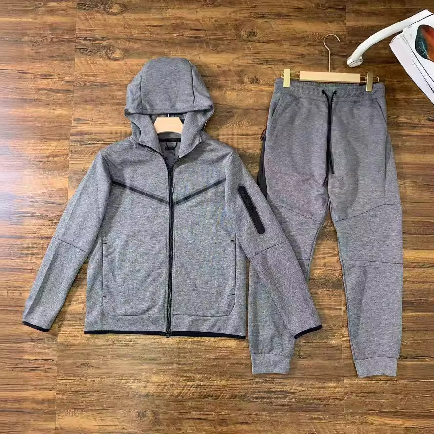 2024新春休闲运动风行者夹克外套490长裤163套装-阿里巴巴