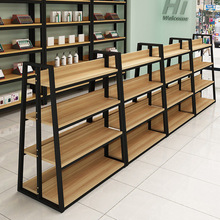 化妆品中岛柜自由组合展示台置物架双面超市货架展示架多层零食架