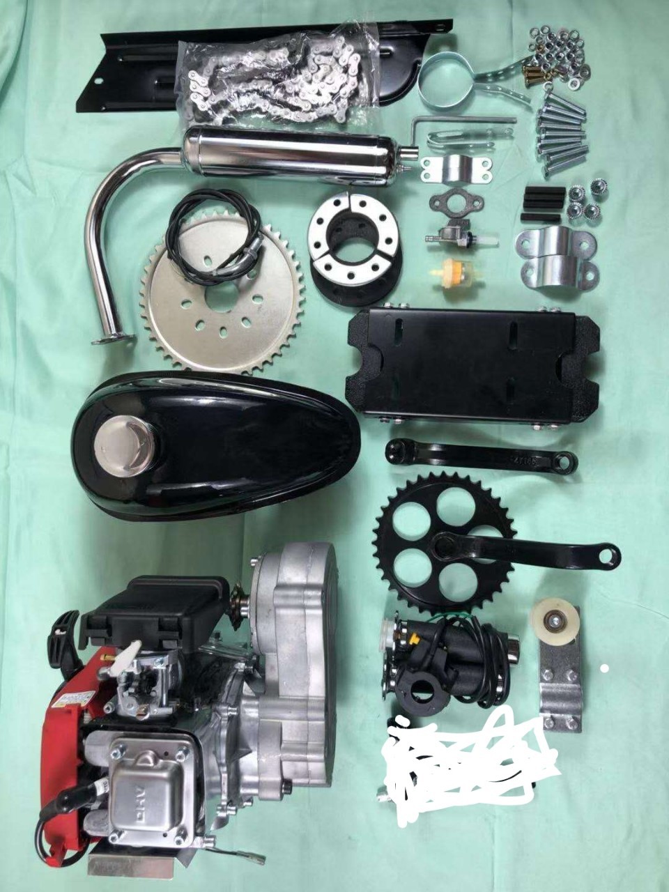 四冲程自行车汽油机