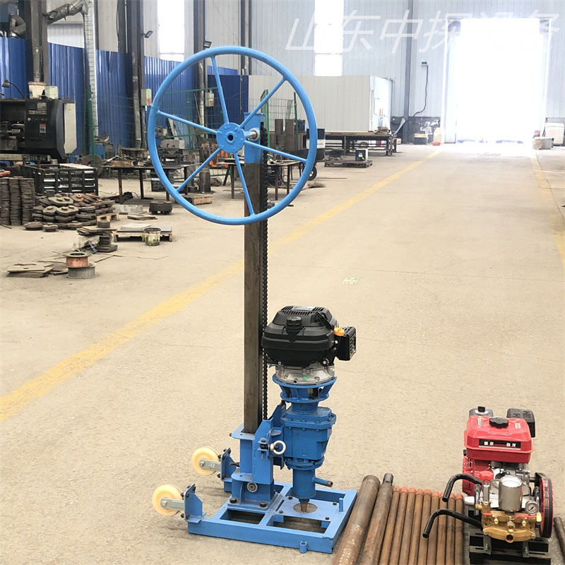 汽油型户外钻探机器 轻便型地质勘探钻机 【岩石钻孔取芯设备】