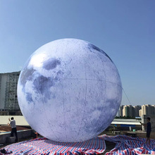 网红打卡发光月球灯星球地球月亮户外模型清酒吧装饰大型落地摆件