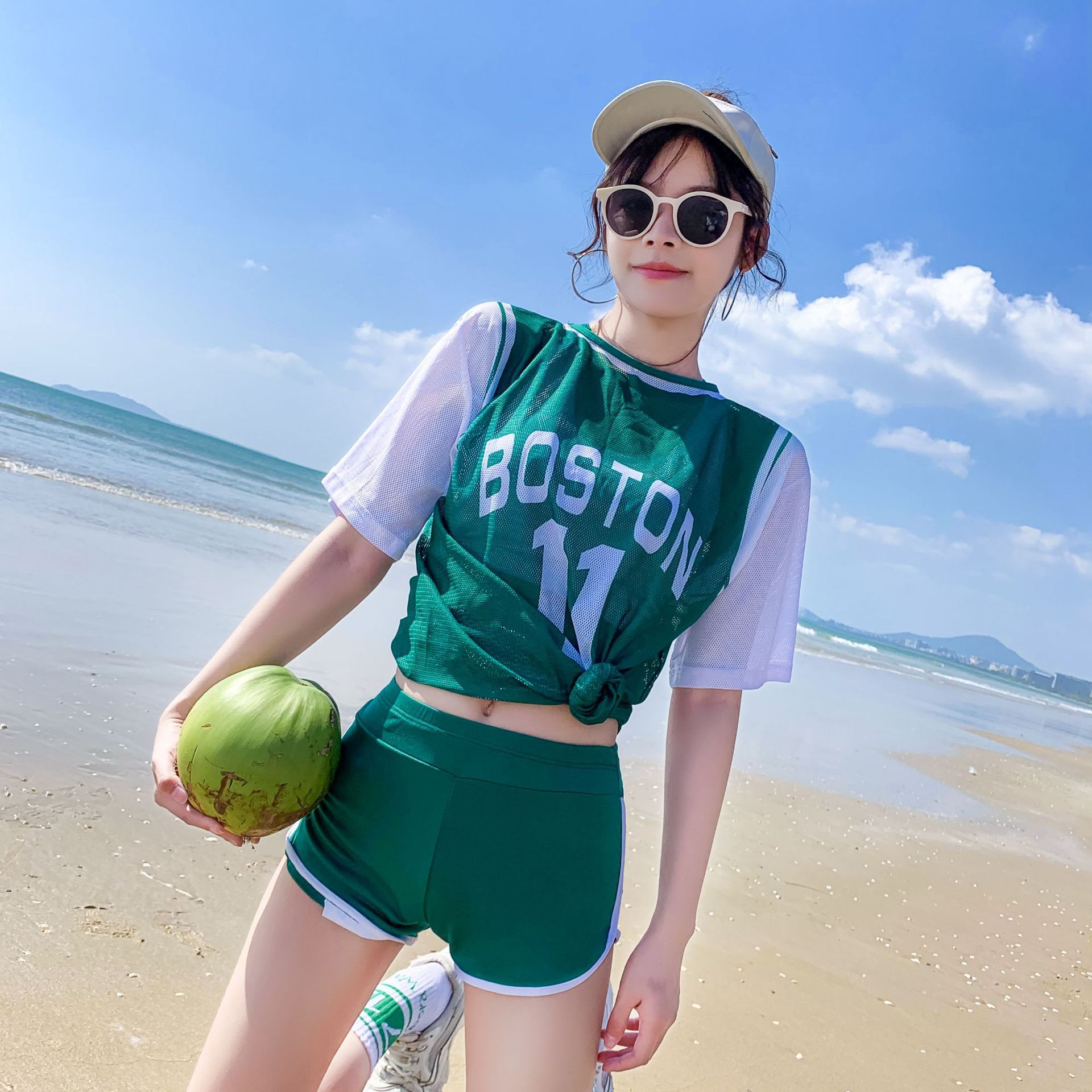 比基尼三件套上衣