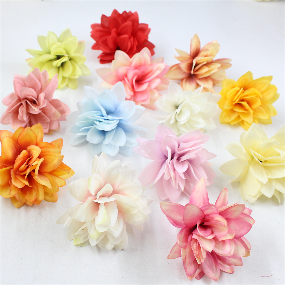 7cm仿真大绣球花头高品质热卖婚庆装饰插花服装 装饰花环道具批发